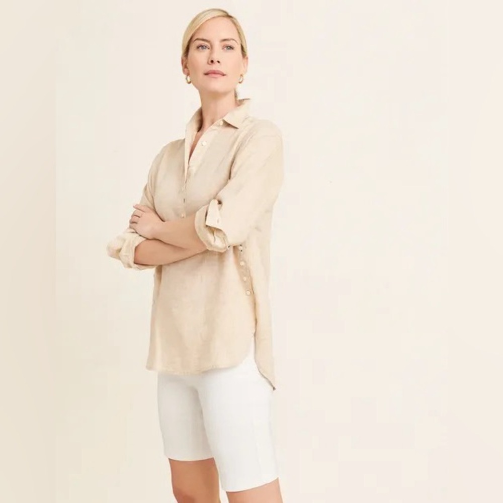 J. McLaughlin Linen Tunic